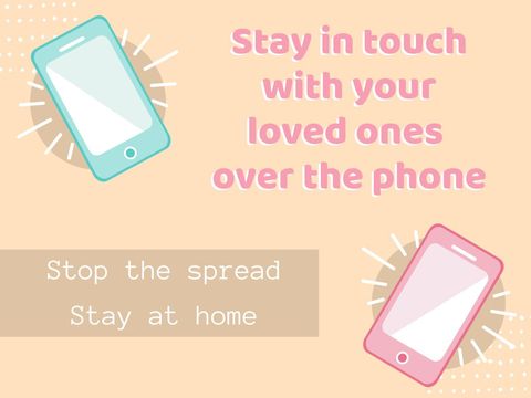 Encouraging Communication During Social Distancing - Download Free Stock Templates Pikwizard.com