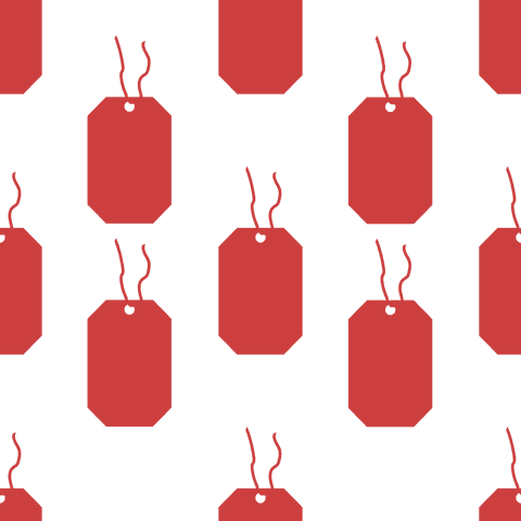 transparent pattern of red price tags for shopping theme - Download Free Stock Videos Pikwizard.com
