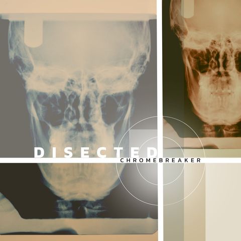 contemporary music album cover concept with human skull x-rays - Download Free Stock Templates Pikwizard.com