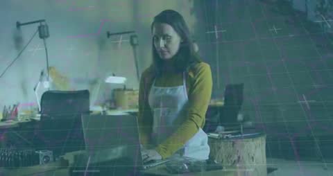 Designer in Workshop Integrating Technology with Traditional Crafts