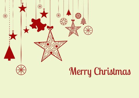 festive hanging ornaments for cheerful christmas greetings - Download Free Stock Templates Pikwizard.com