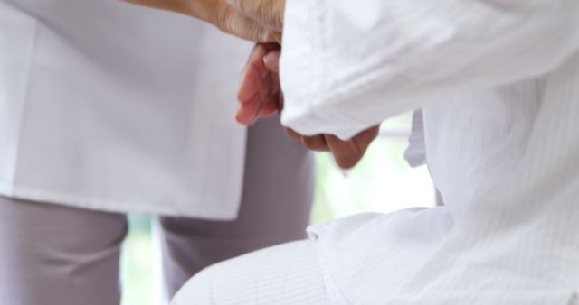 Healthcare Worker Offering Support to Patient - Download Free Stock Images Pikwizard.com