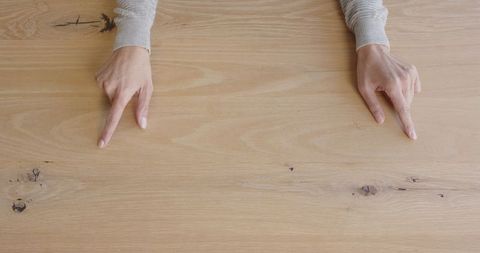 Hands Discussing Ideas on Wooden Desk - Download Free Stock Images Pikwizard.com