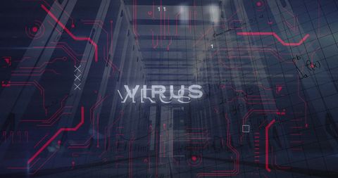 Cybersecurity Threats in Digital Server Environments - Download Free Stock Images Pikwizard.com
