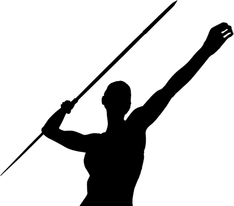 transparent silhouette of female javelin thrower athlete - Download Free Stock Videos Pikwizard.com