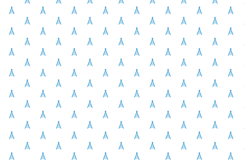 blue repeated shape pattern on transparent background - Download Free Stock Videos Pikwizard.com