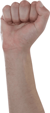 closed fist transparent isolated for strength and unity - Download Free Stock Videos Pikwizard.com