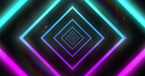 Vibrant Neon Light Trails Forming Energetic Geometric Patterns - Download Free Stock Images Pikwizard.com