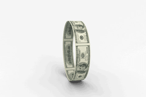 Floating Money Circle on Transparent Background for Financial Design - Download Free Stock Videos Pikwizard.com