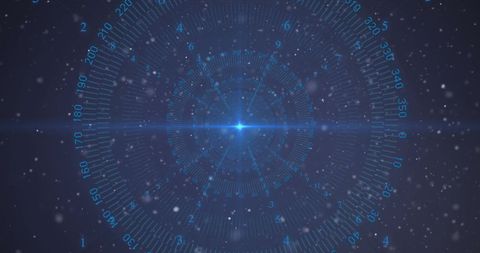 Futuristic Digital Interface with Numeric Patterns and Light Effects - Download Free Stock Images Pikwizard.com