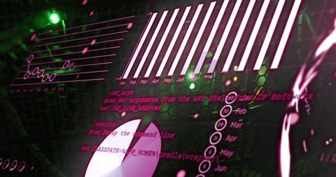Financial Data Processing on Computer Servers with Digital Technology - Download Free Stock Images Pikwizard.com