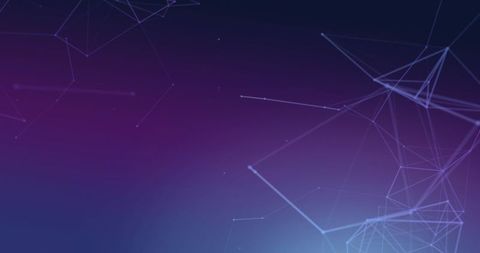Abstract Digital Connections on Purple Background - Download Free Stock Images Pikwizard.com