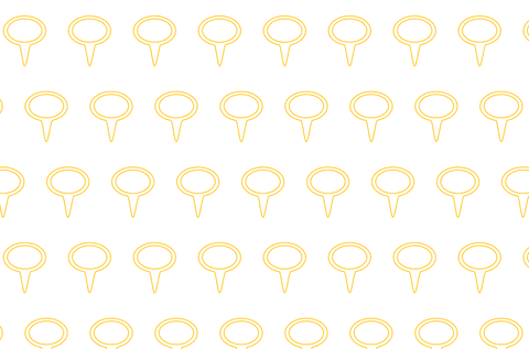 transparent speech bubble pattern with yellow repeating shapes - Download Free Stock Videos Pikwizard.com