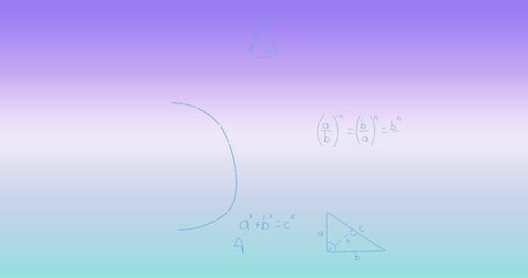 Mathematical Formulae on Gradient Background Art - Download Free Stock Images Pikwizard.com