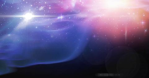Cosmic Stars and Ethereal Light Over Vast Blue Black Space - Download Free Stock Images Pikwizard.com