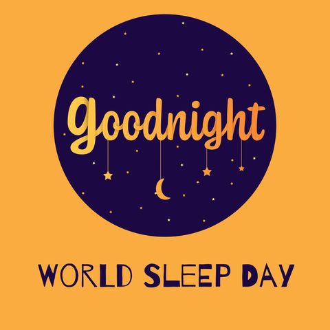 creative world sleep day goodnight stars concept - Download Free Stock Templates Pikwizard.com
