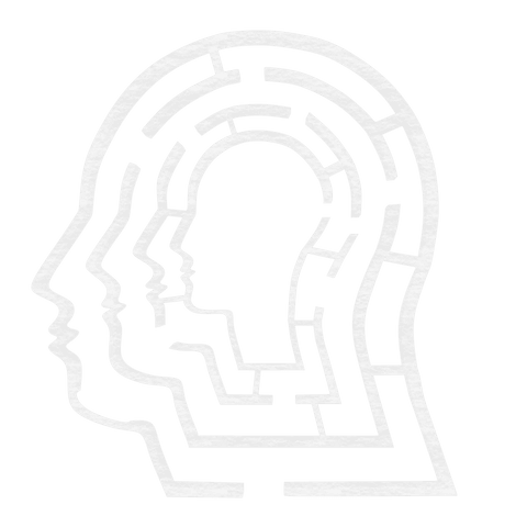Transparent Head Labyrinth with Puzzle Concept Design