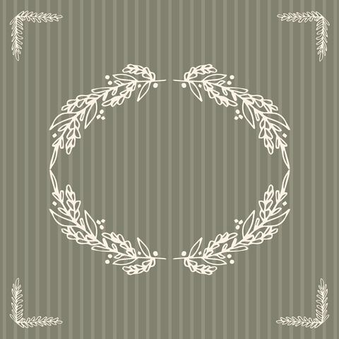 Abstract Vector Garland Frame on Transparent Striped Background - Download Free Stock Videos Pikwizard.com