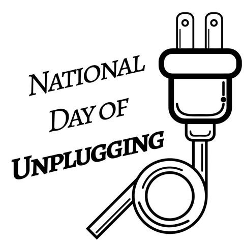 national day of unplugging symbolizing digital detox - Download Free Stock Templates Pikwizard.com