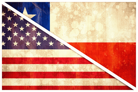 usa and chile flags merged in transparent artistic style - Download Free Stock Videos Pikwizard.com