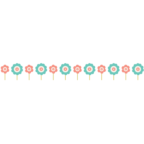 Abstract Red Blue Flowers on Transparent Background - Download Free Stock Videos Pikwizard.com