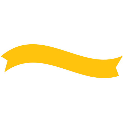 Yellow Ribbon with Copy Space on Transparent Background - Download Free Stock Videos Pikwizard.com