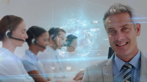 Digital Communication Network in Call Center Concept