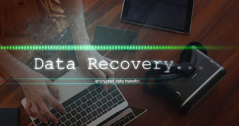 Data Recovery Process by Businessman Using Laptop - Download Free Stock Images Pikwizard.com