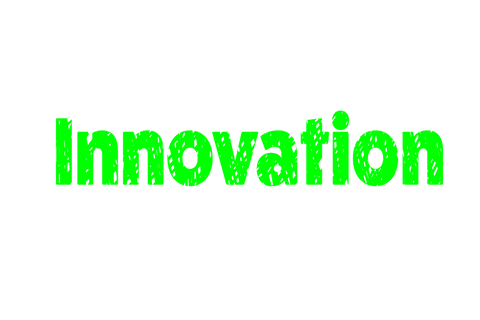 vibrant green innovation text on transparent background - Download Free Stock Videos Pikwizard.com