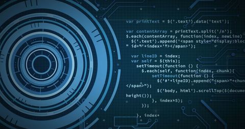 Futuristic Digital Interface with Circuit Technology Animation - Download Free Stock Images Pikwizard.com