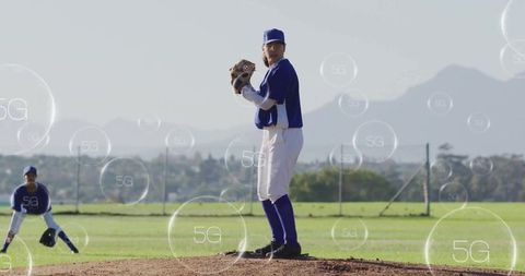 Baseball Player Spirits in 5G Connected Outdoor Game