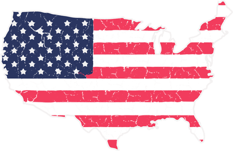transparent usa silhouette with distressed american flag design - Download Free Stock Videos Pikwizard.com