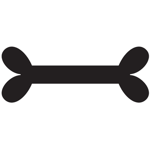 black bone silhouette transparent symbol vector - Download Free Stock Videos Pikwizard.com