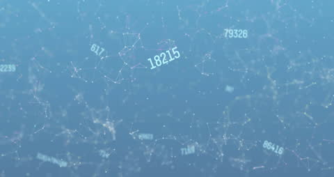 Digital Network of Numbers and Constellations
