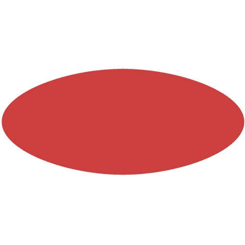 Red Oval Shape Isolated on Transparent Background with Copy Space - Download Free Stock Videos Pikwizard.com