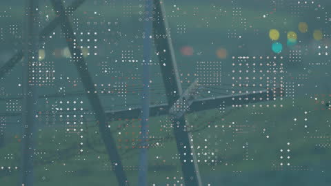 Abstract Animation of Microprocessor Connections with Network Towers