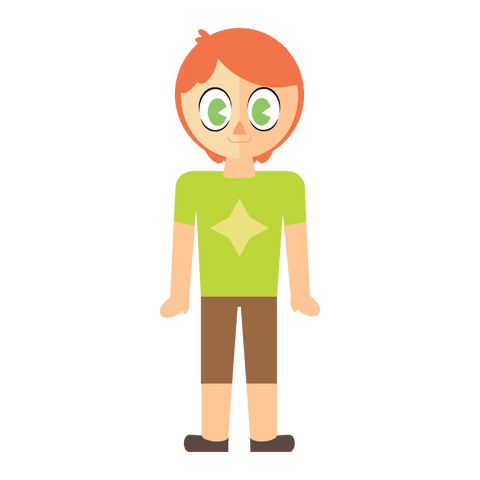 bright character illustration transparent background - Download Free Stock Videos Pikwizard.com