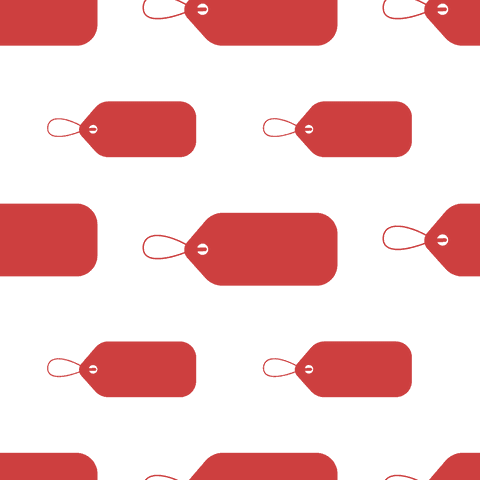 transparent pattern of repeated red labels isolated design - Download Free Stock Videos Pikwizard.com