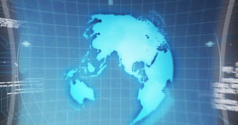 Global Tech Concept with 6G Network and Data Graphics - Download Free Stock Images Pikwizard.com