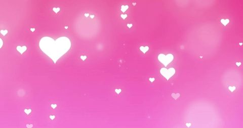 romantic pink love hearts on soft background - Download Free Stock Images Pikwizard.com