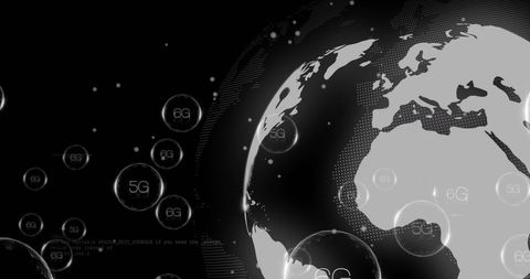 Global Network Evolution with 5G and 6G Technology - Download Free Stock Images Pikwizard.com
