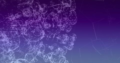 abstract wireframe virus spheres on gradient background - Download Free Stock Images Pikwizard.com