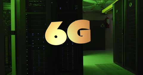 6G Connectivity in Advanced Server Room