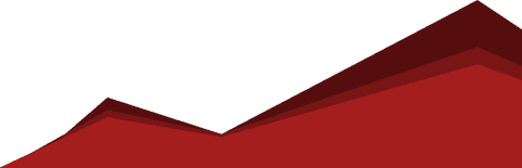 Red Abstract Shapes on Transparent Background