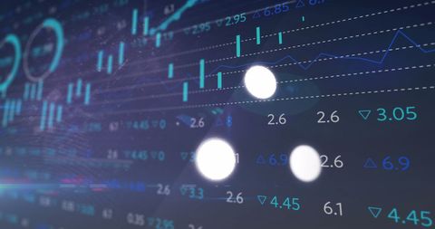 Innovative Digital Analytics Screen with Data Visualizations - Download Free Stock Images Pikwizard.com