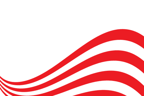 red linear wave pattern on transparent background, dynamic abstract design - Download Free Stock Videos Pikwizard.com