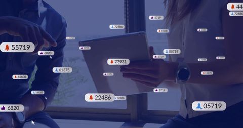 Business Analytics with Social Media Data Visualization - Download Free Stock Images Pikwizard.com