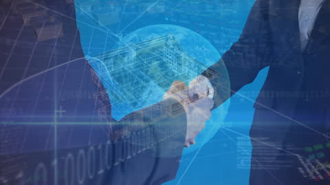 Global Business Technology Partnership with Digital Overlay