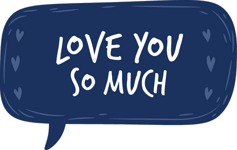 Transparent Speech Bubble with Romantic Love Message - Download Free Stock Videos Pikwizard.com