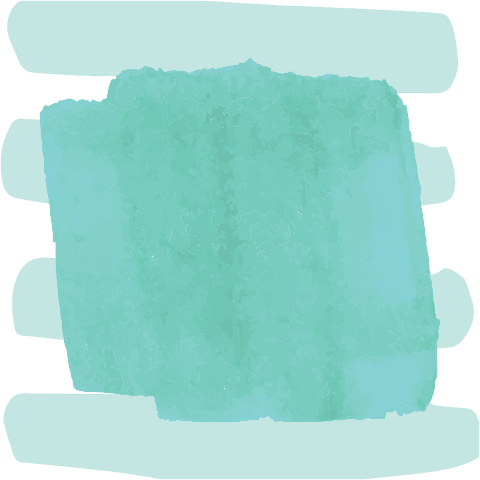 Turquoise Painted Abstract Shape with Transparent Background - Download Free Stock Videos Pikwizard.com